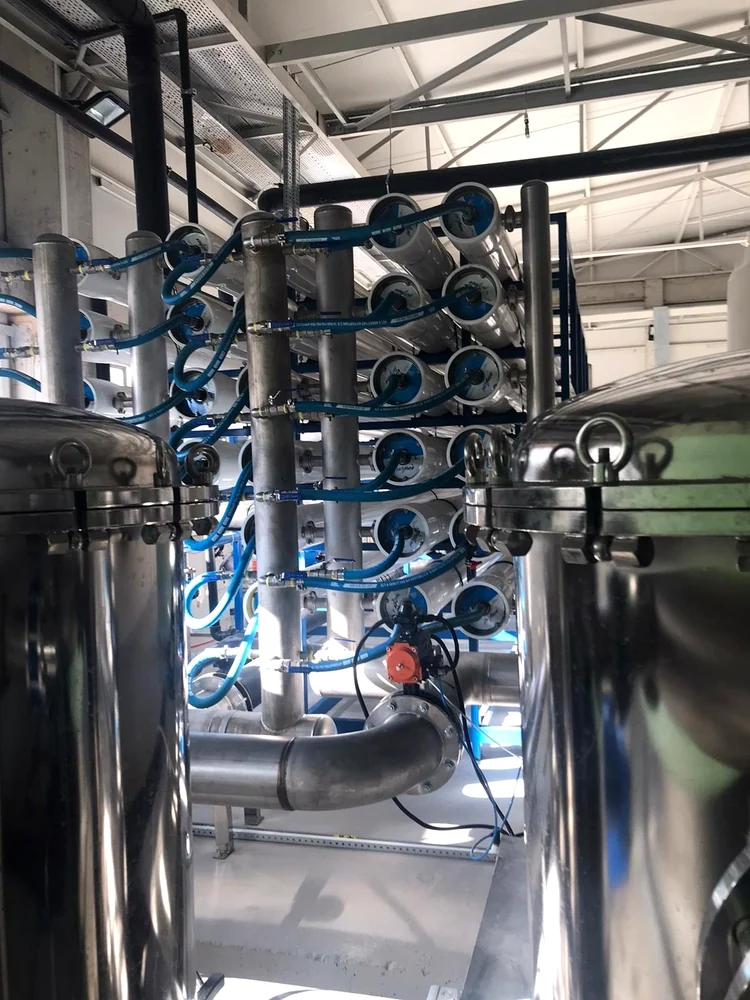 Ulukışla tesisindeki WaterMill ters ozmoz skidleri